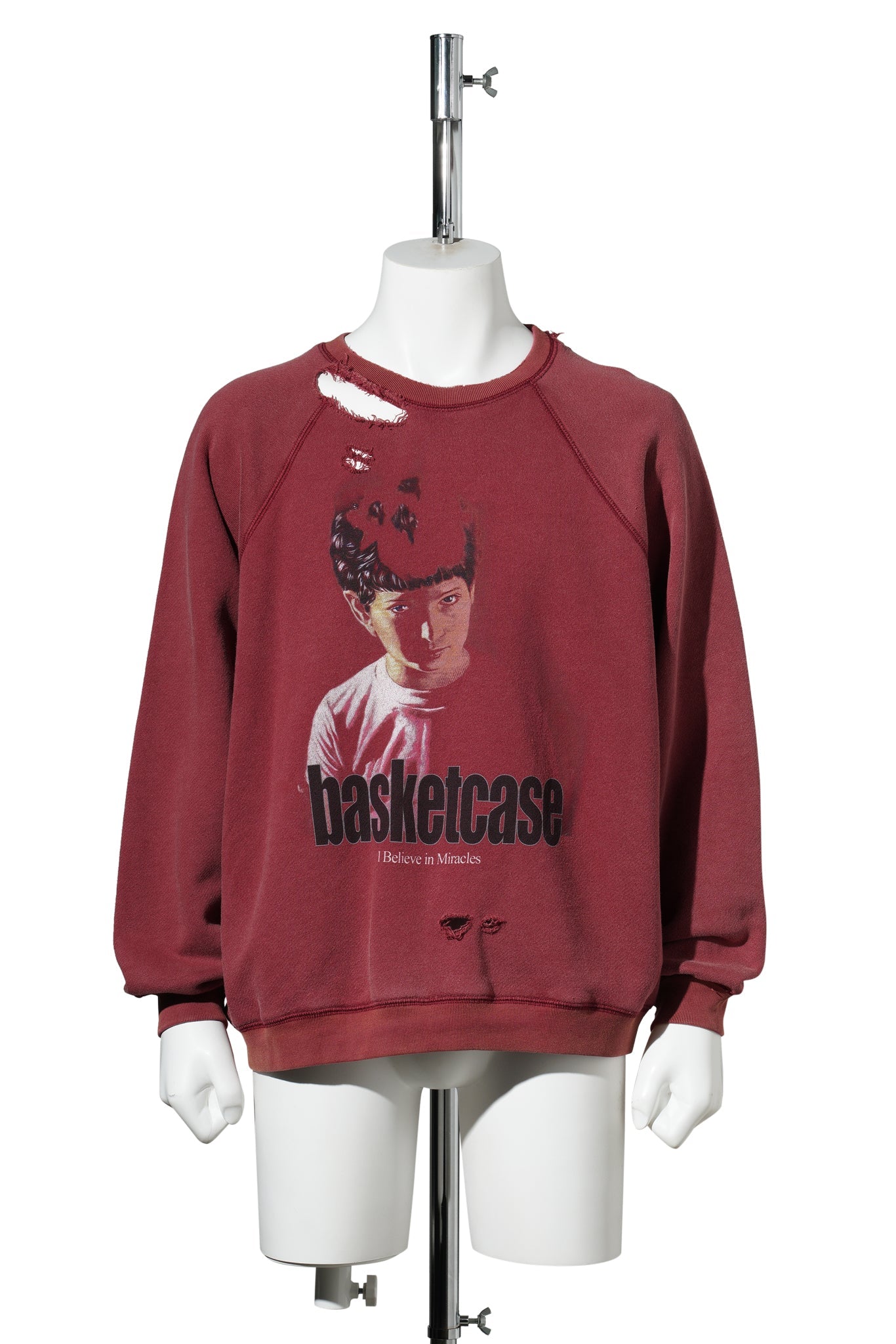 MIRACLE, CREWNECK / RED