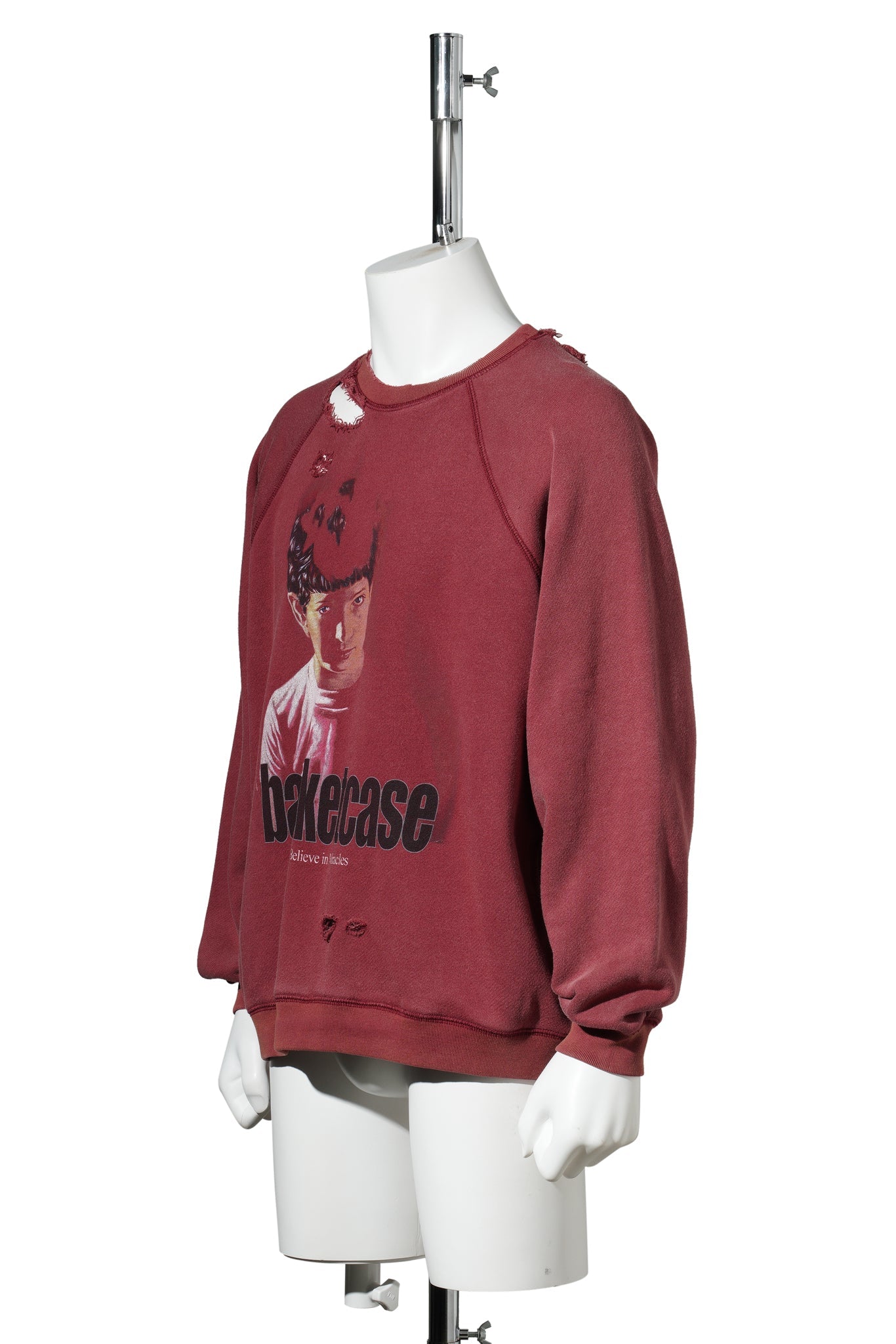 MIRACLE, CREWNECK / RED
