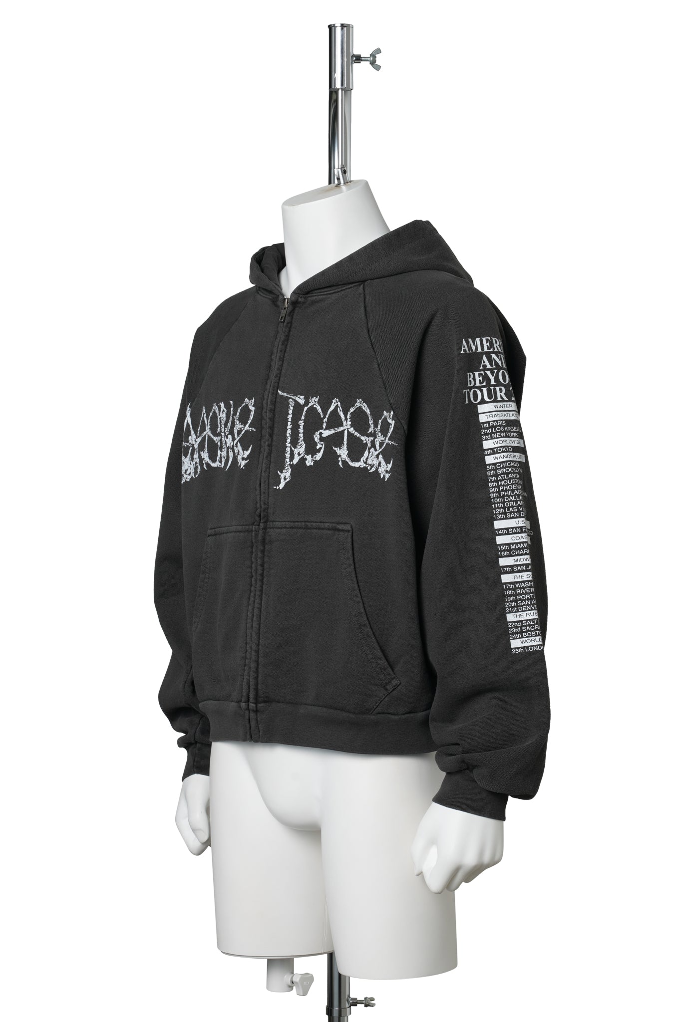 MASSACRE, ZIP UP / VINTAGE BLACK