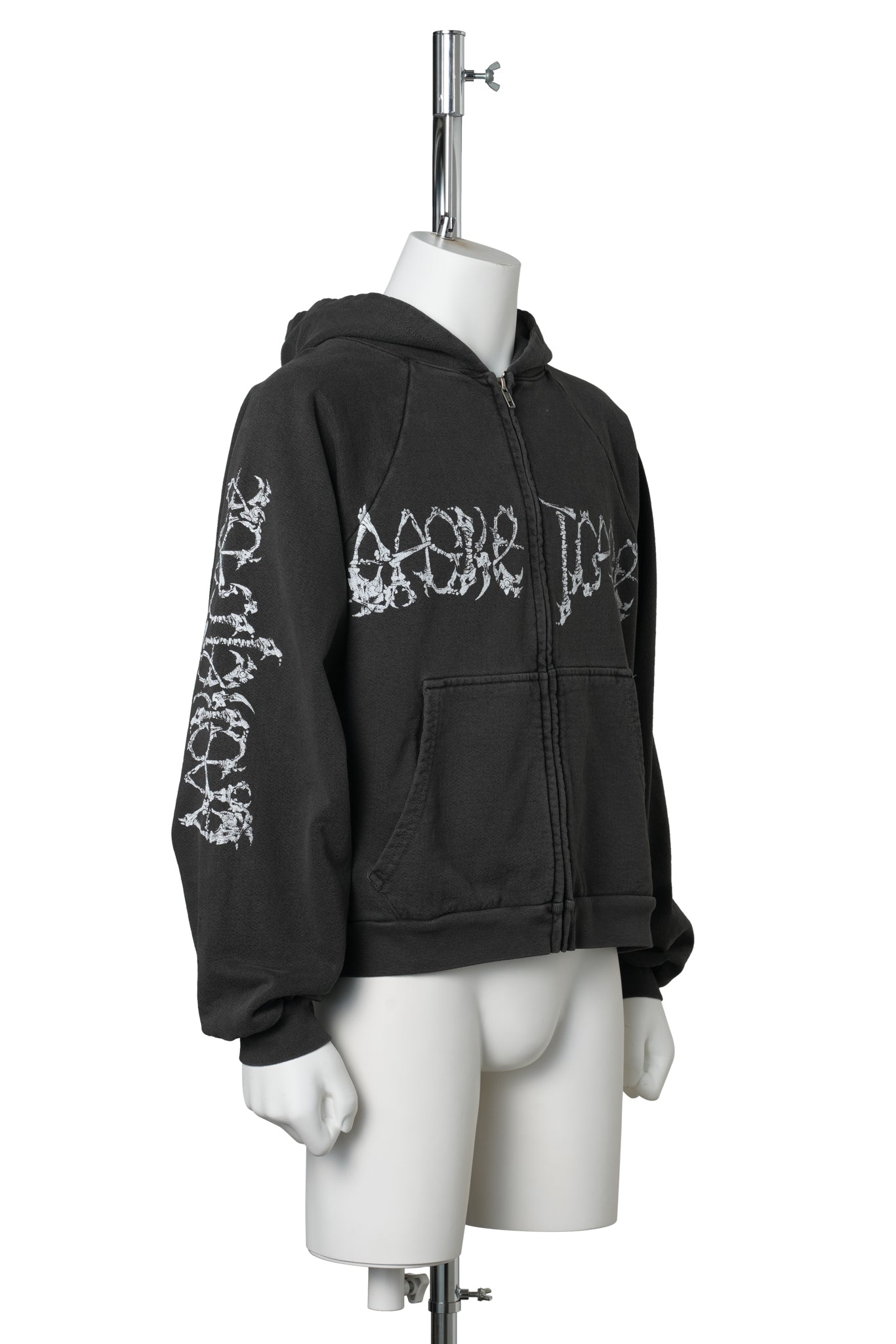 MASSACRE, ZIP UP / VINTAGE BLACK