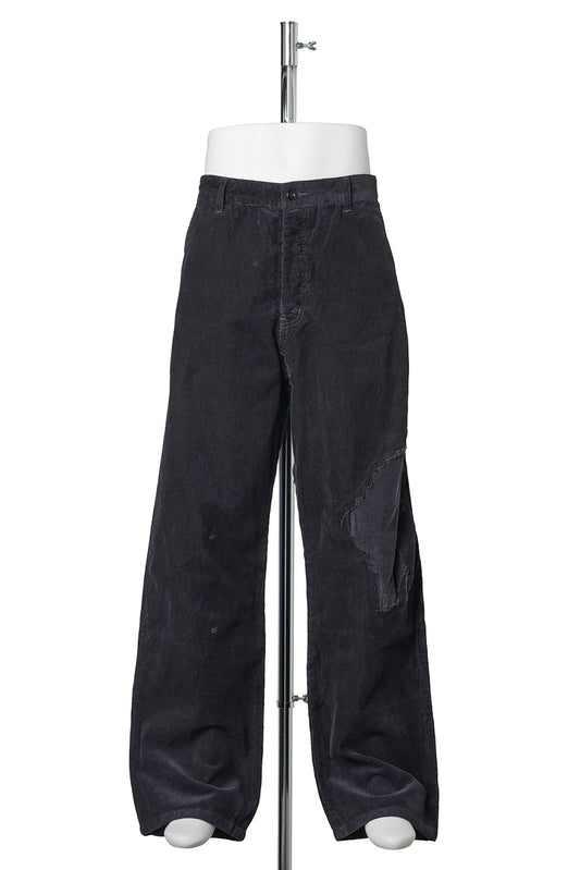 LAX, REPAIRED BLACK CORDUROY / BLACK