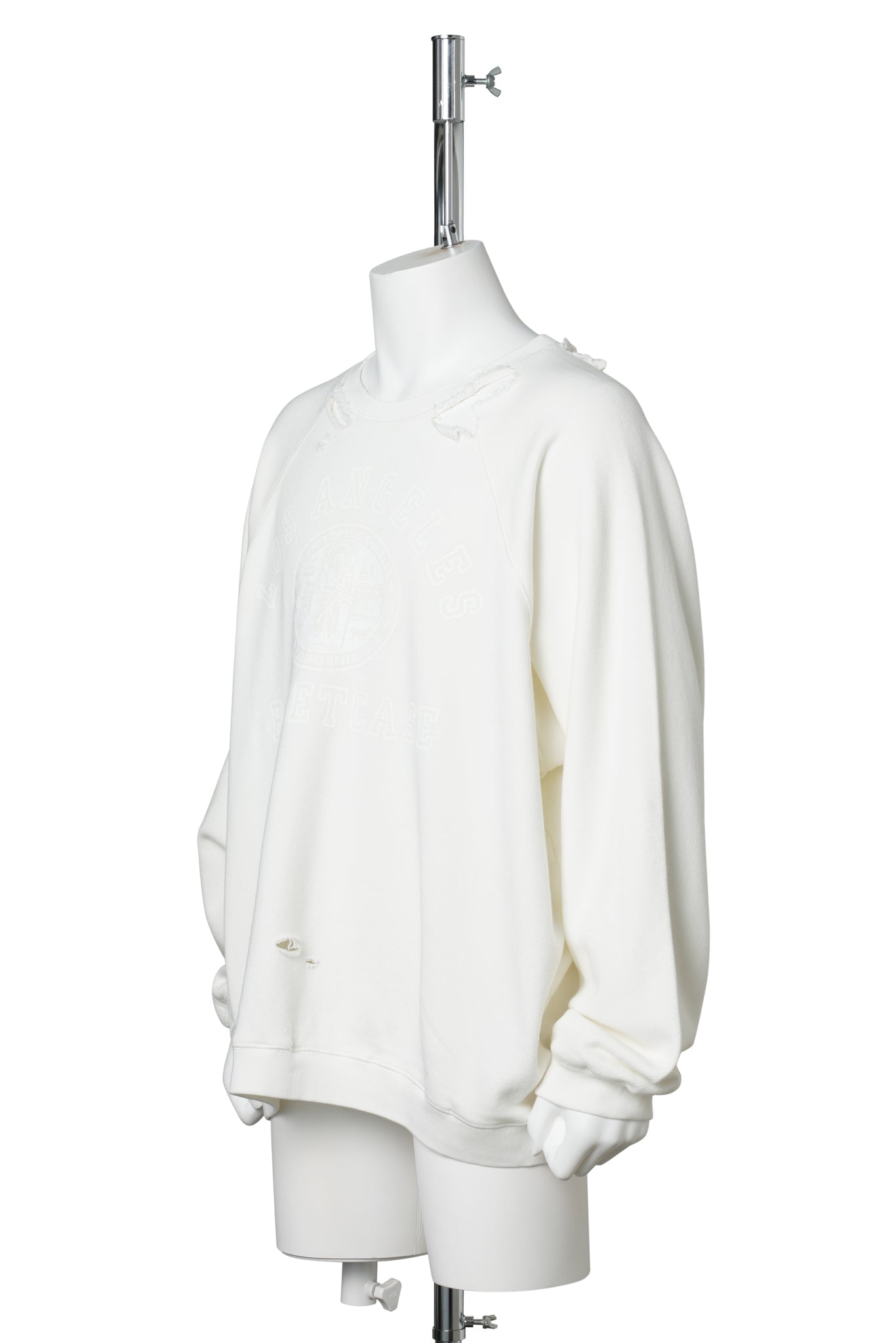 LOS ANGELES, CREWNECK / WHITE