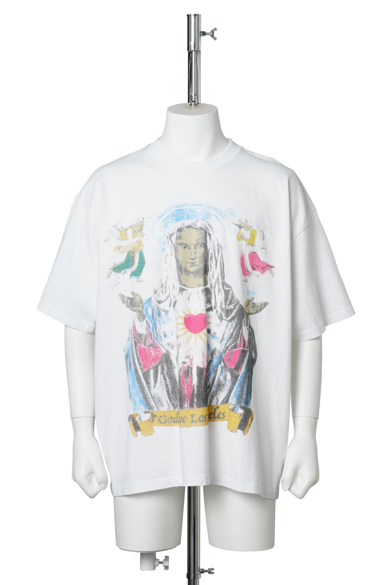 RELIEF, T-SHIRT / WHITE