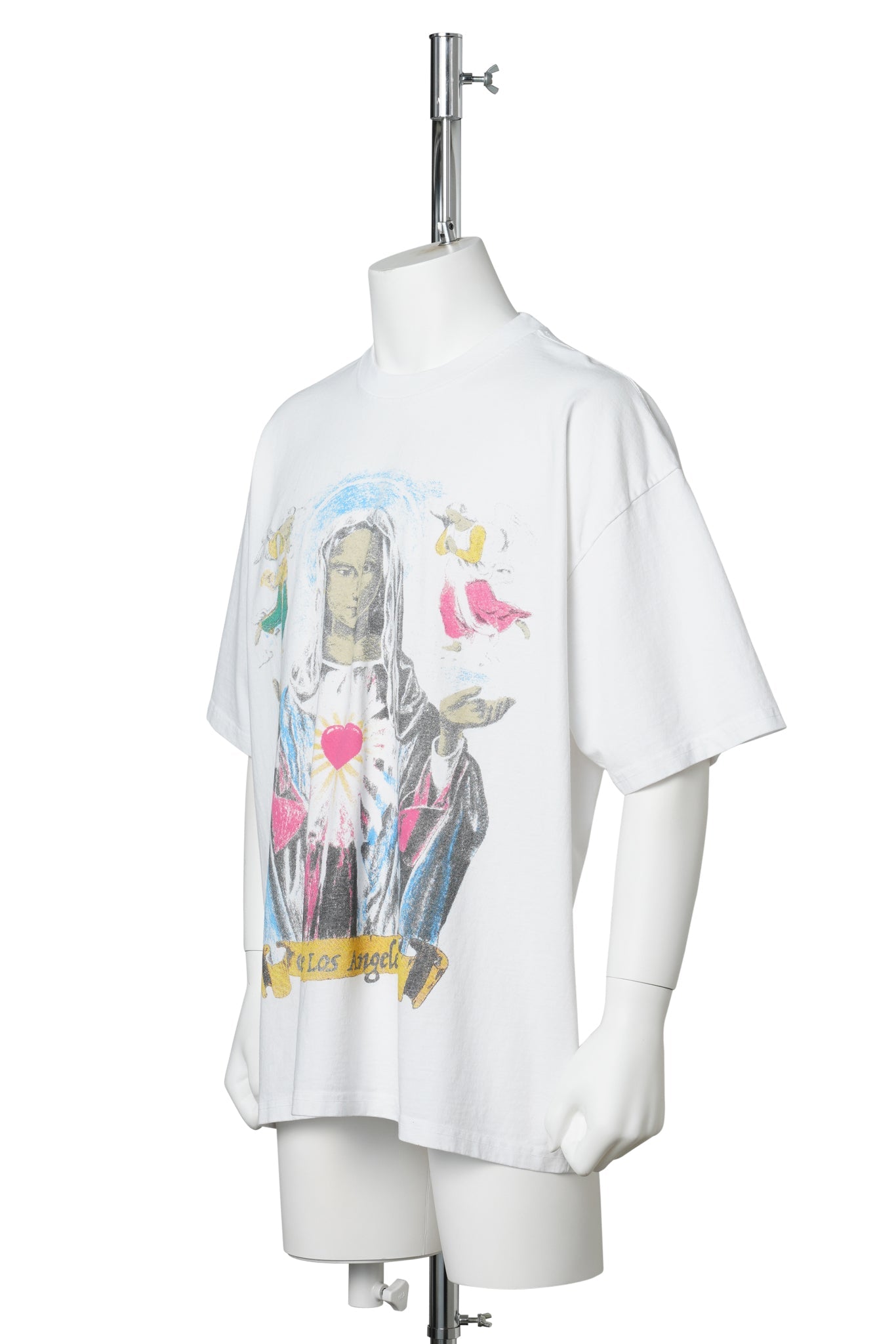 RELIEF, T-SHIRT / WHITE