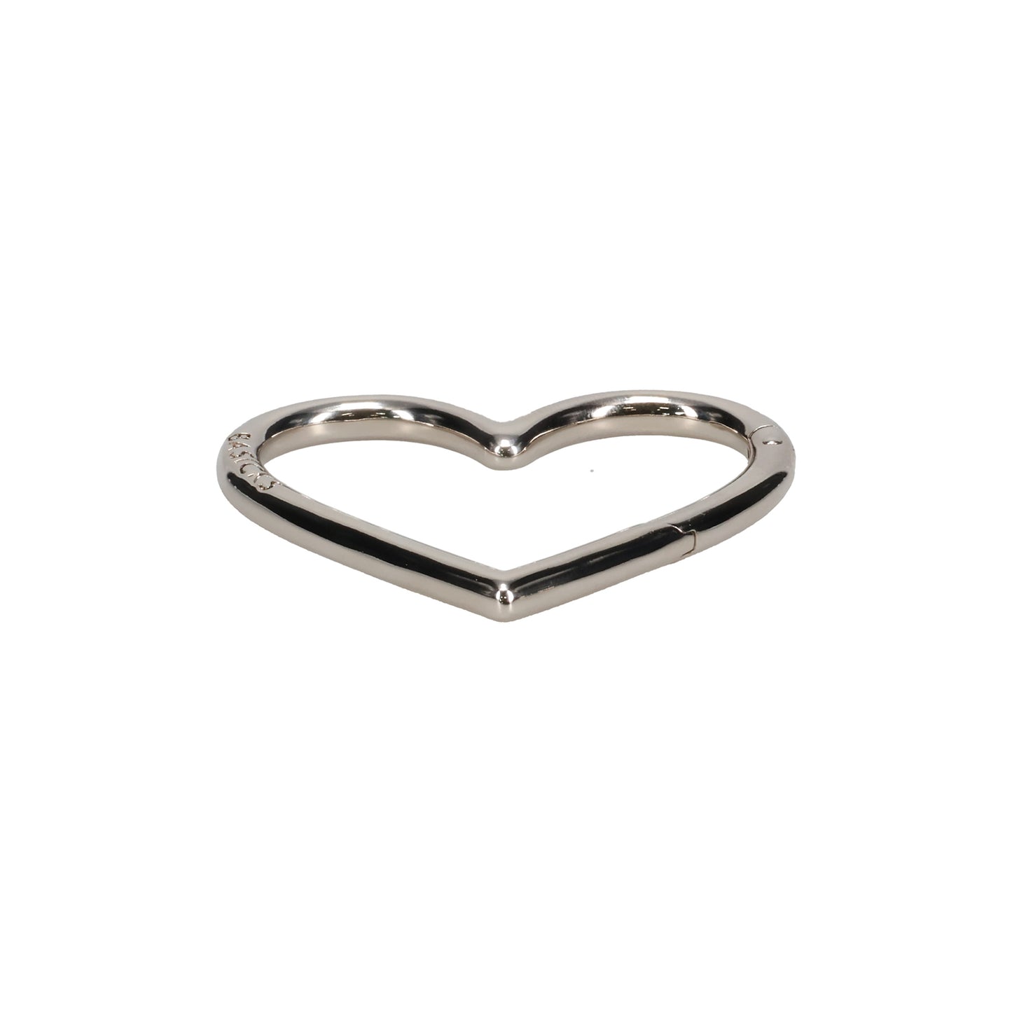 HEART CARBINER / SILVER