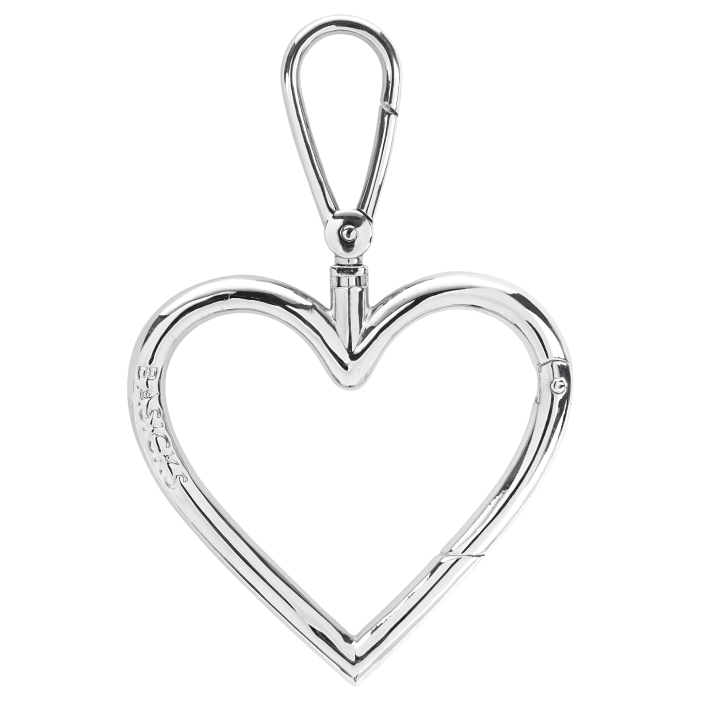 HEART KEY RING / SILVER