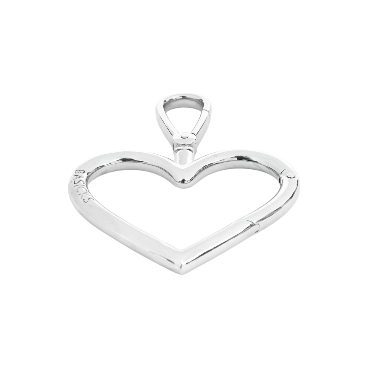 HEART KEY RING / SILVER