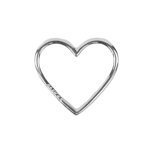 3D LOVE SILVER RING / SILVER