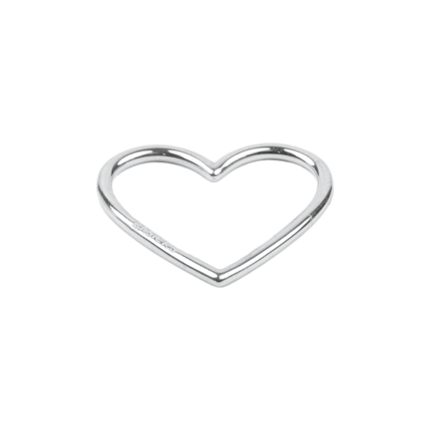 3D LOVE SILVER RING / SILVER