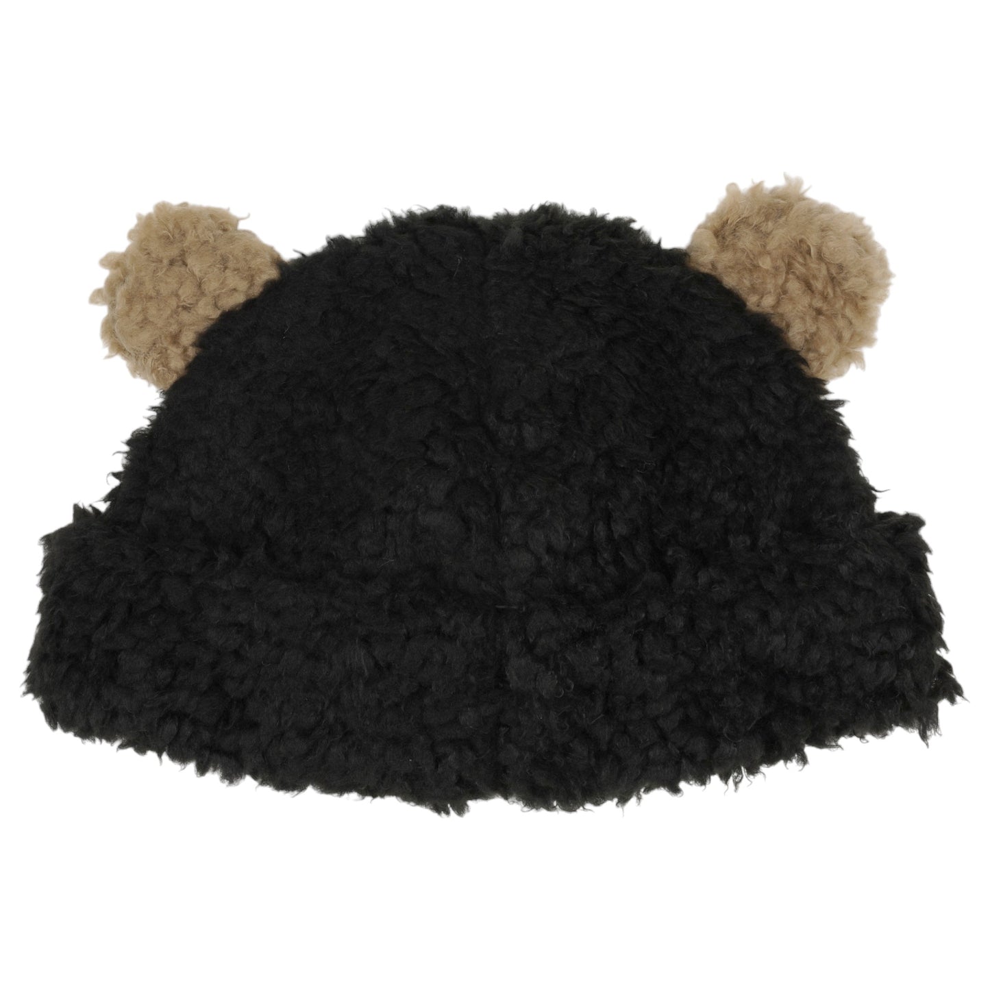 BEAR BEANIE / BLK x BRN