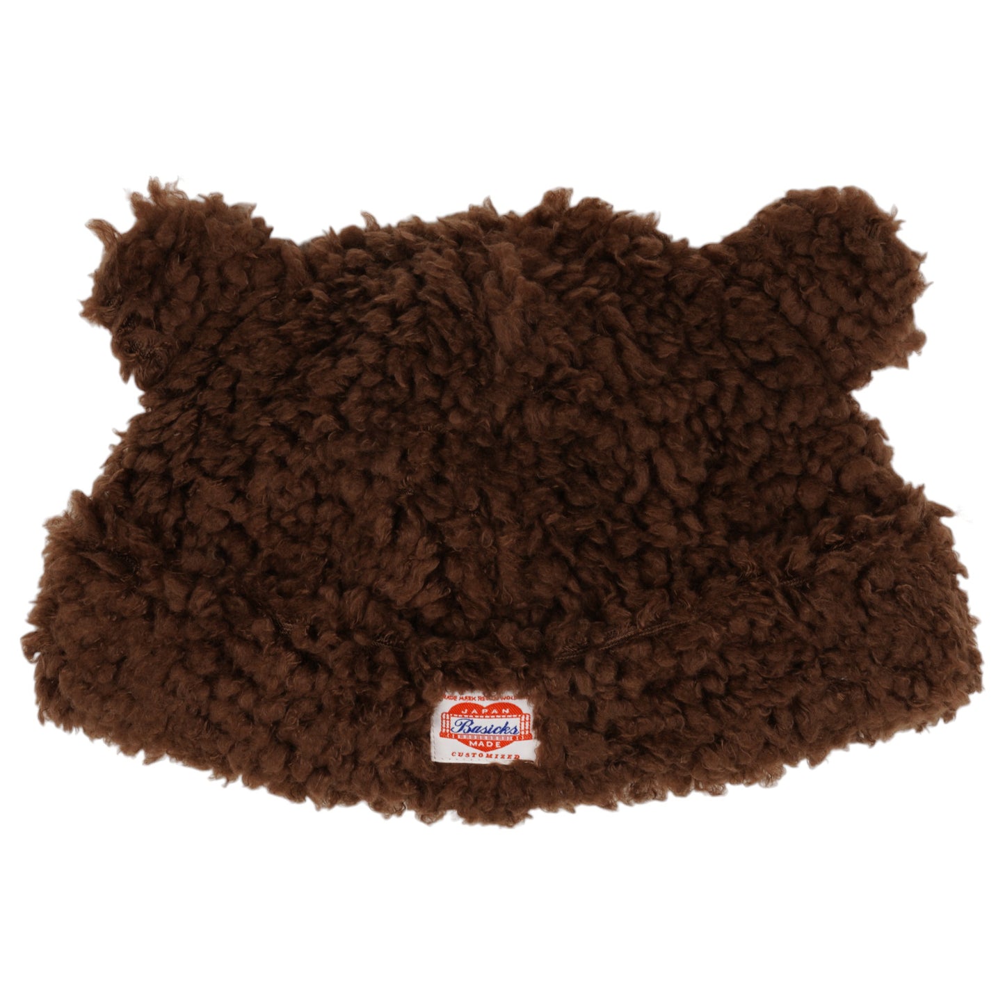 BEAR BEANIE / DARKBROWN