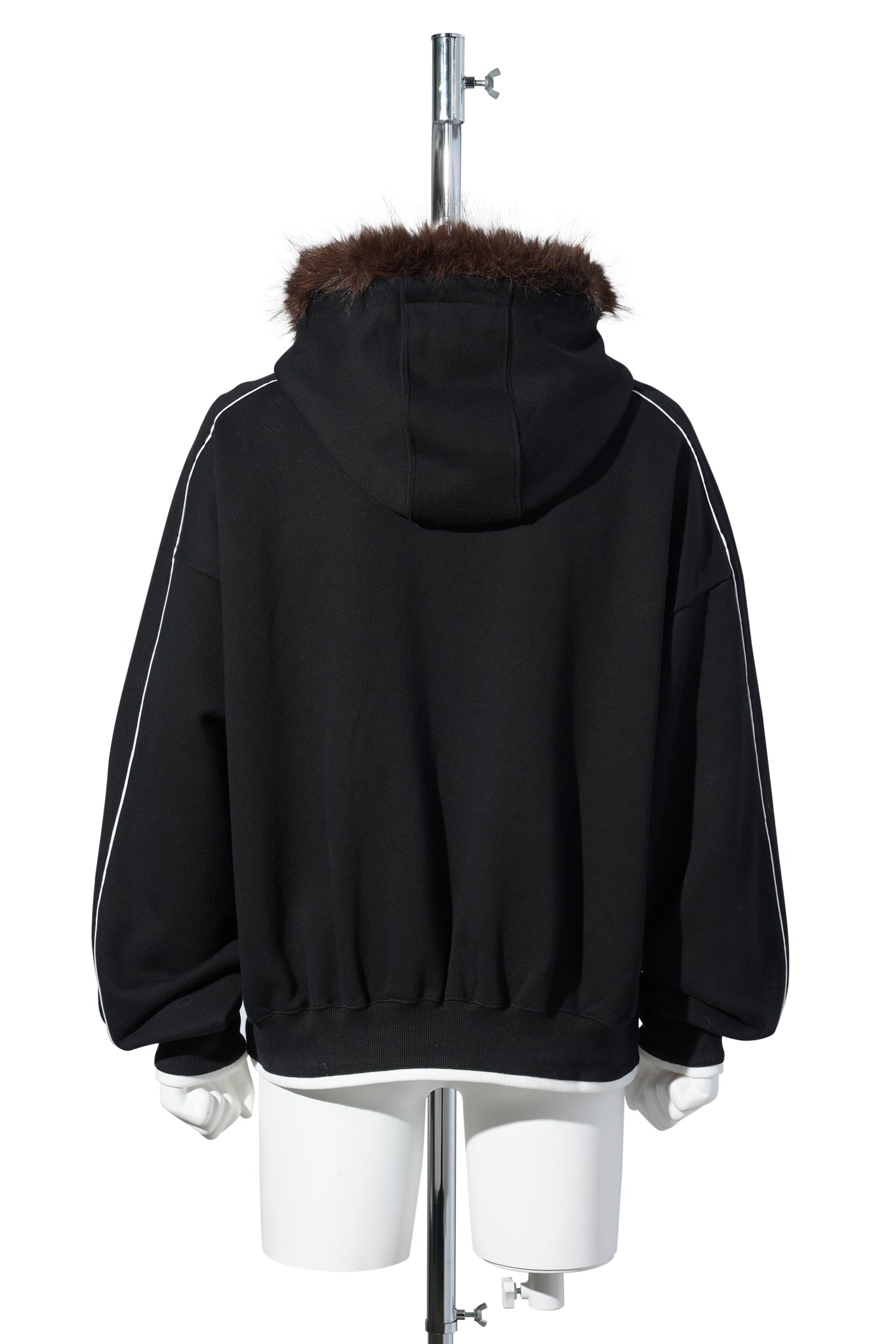 BASICKS x Reebok UNIFORM SWEAT HOODIE / BLACK