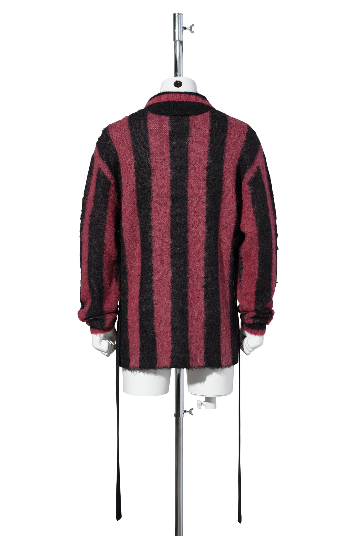 2WAY FOOTBALL STRIPE KNIT / REDSTP