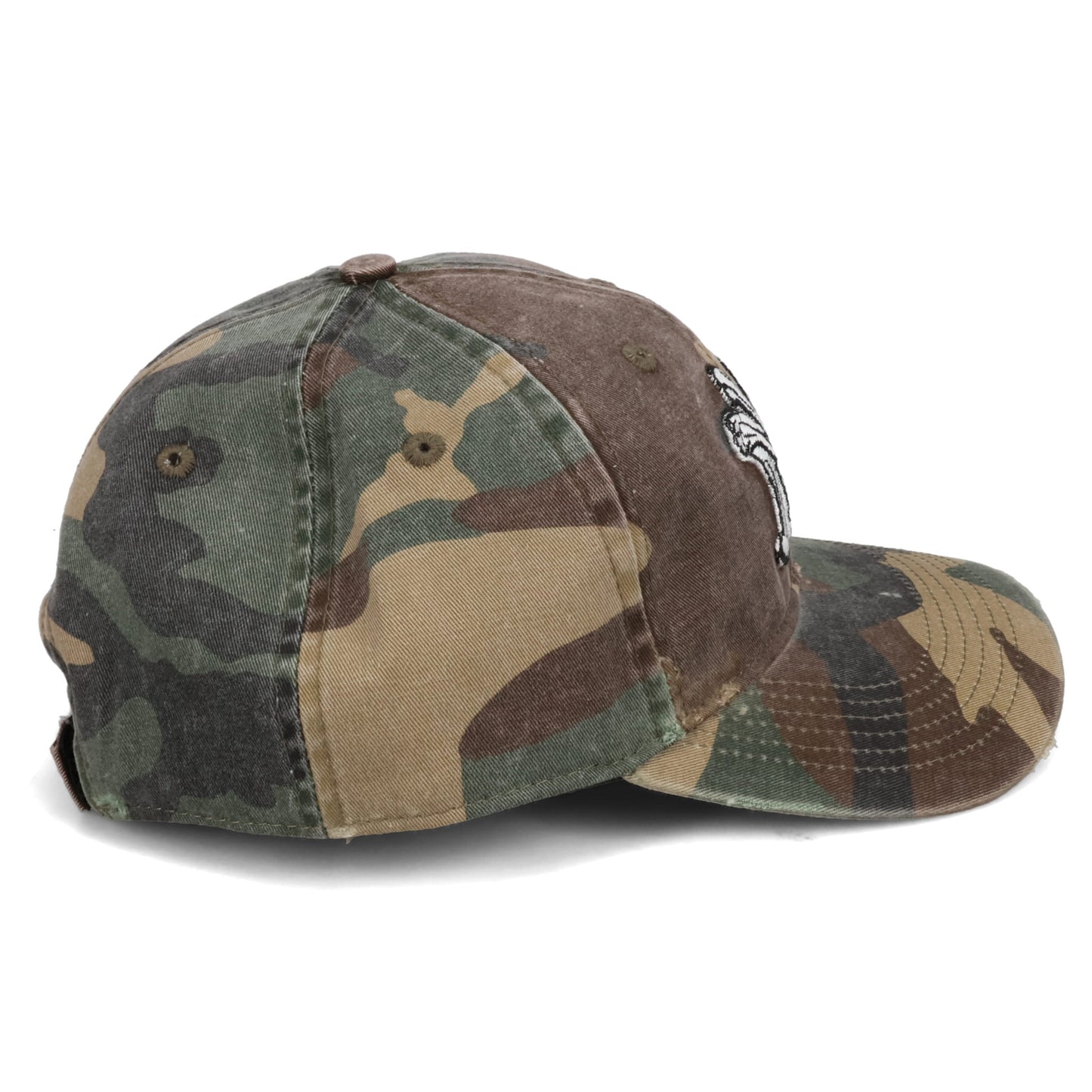 F.M.C.D/BORN NEW YORK VINTAGE WASHED CAMO CAP / CAMO