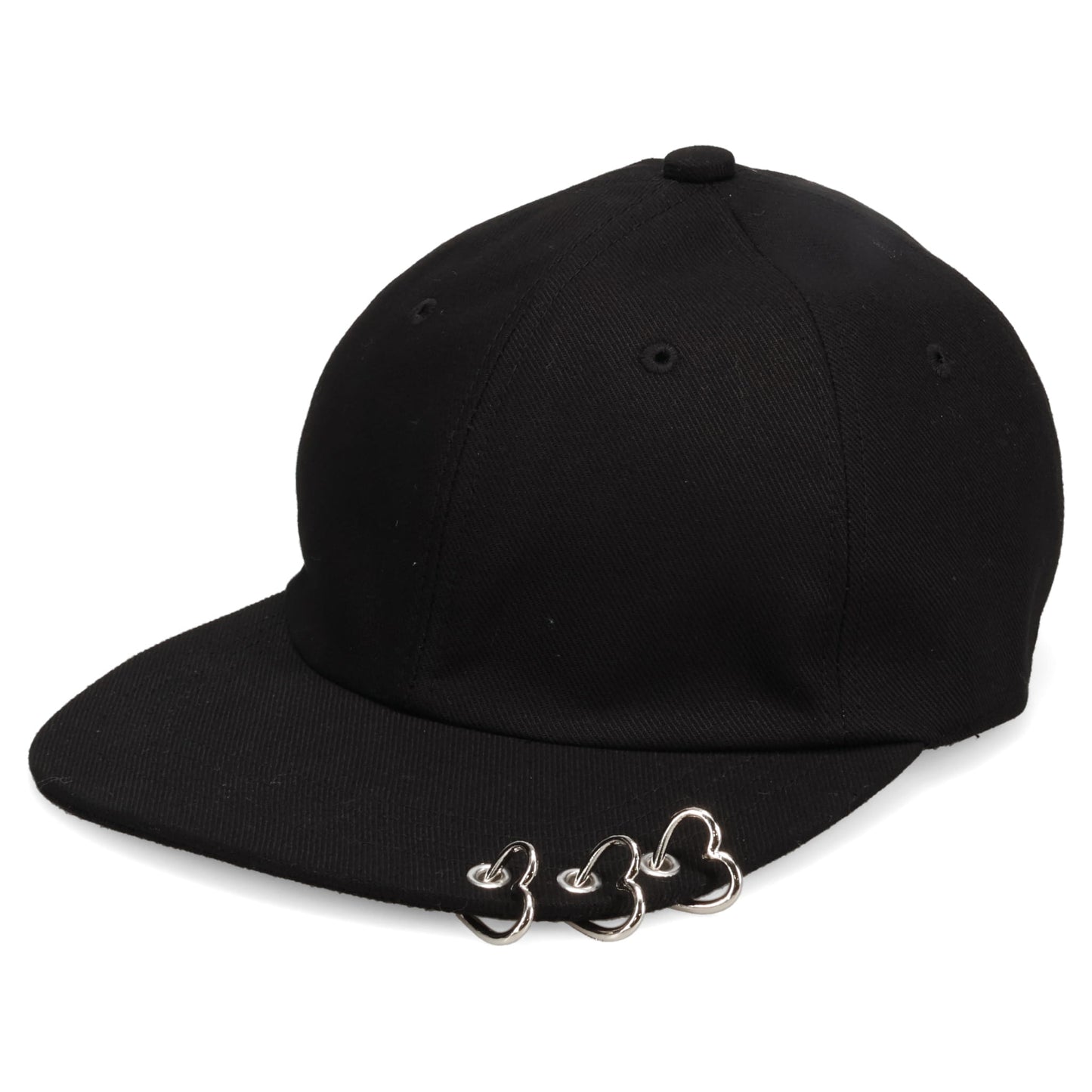 HEART RING CAP / BLACK