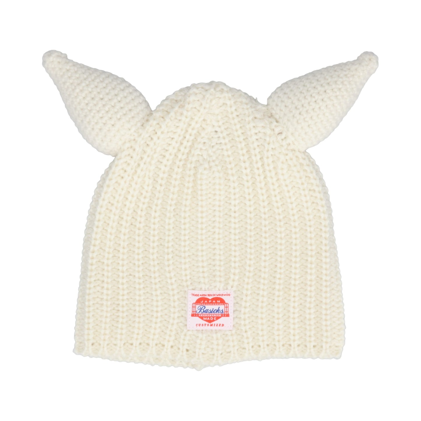 DEVIL  BEANIE / WHITE