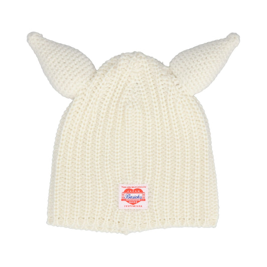 DEVIL  BEANIE / WHITE