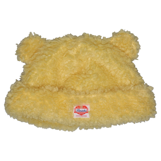 BEAR BEANIE / YELLOW