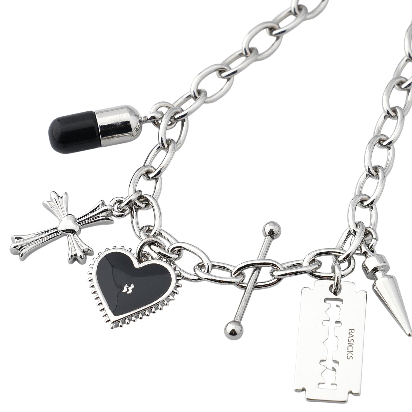 MULTIPLE METAL BRACELET / SILVER