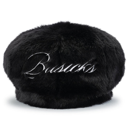 FUR BERET / BLACK