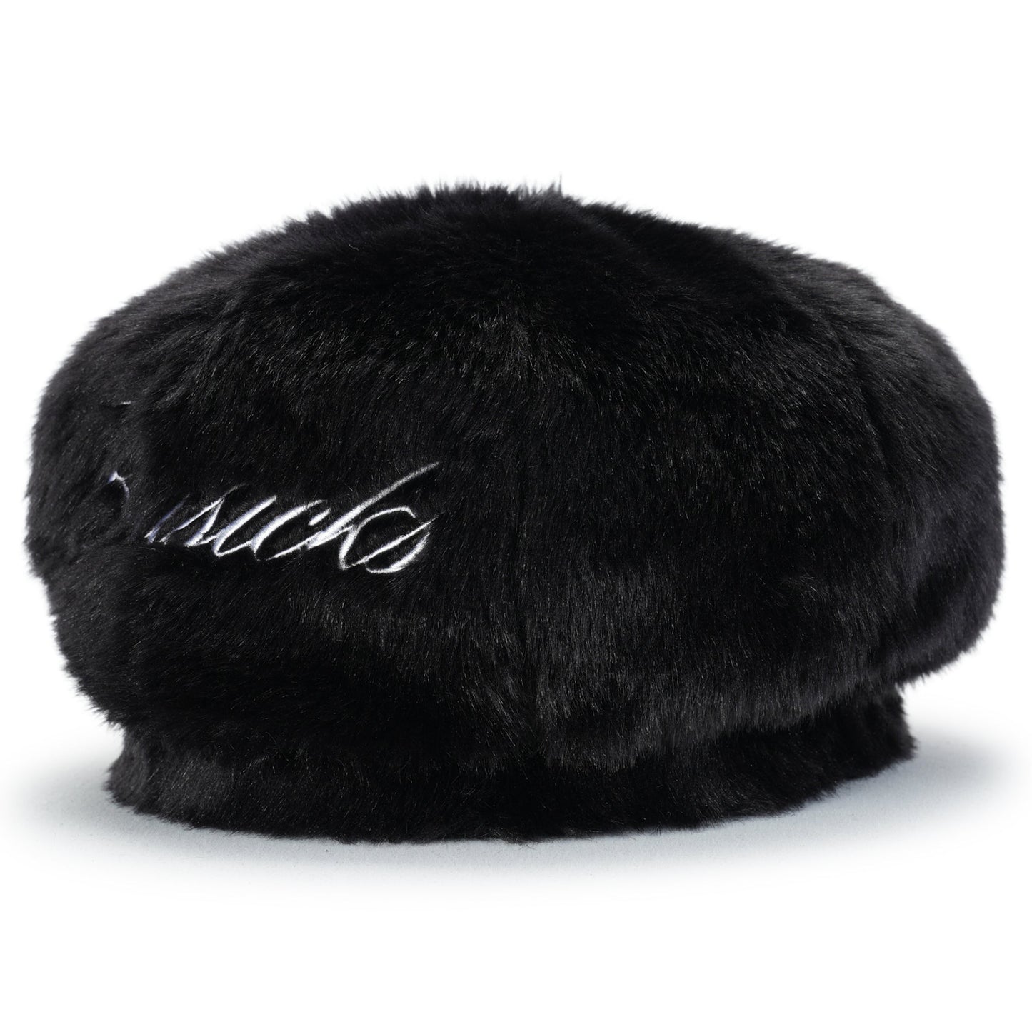 FUR BERET / BLACK