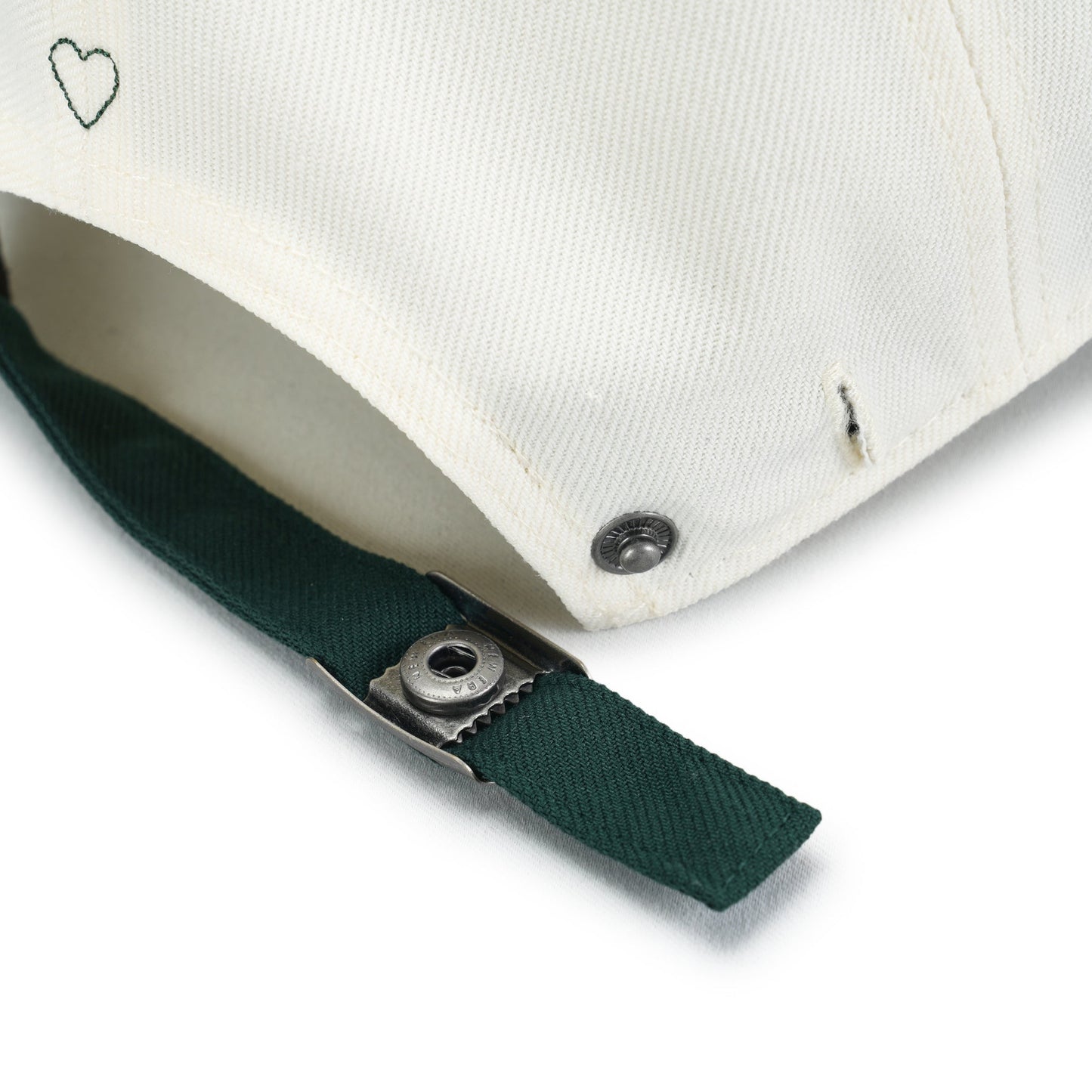 BASICKS x NEW ERA ATHLETICS CAP / WHITE/GREEN