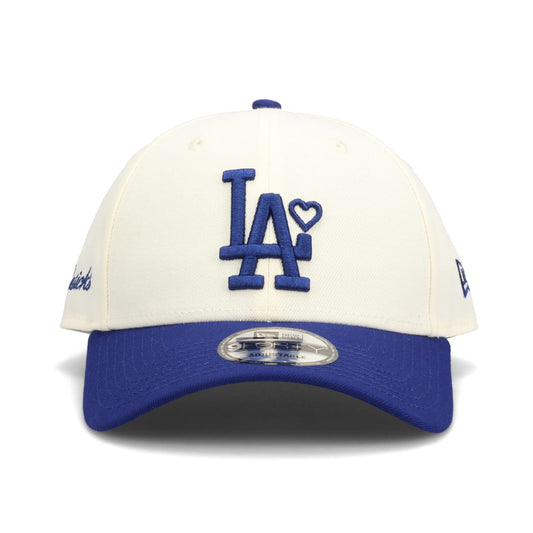 BASICKS x NEW ERA DODGERS CAP / BLU x WHT