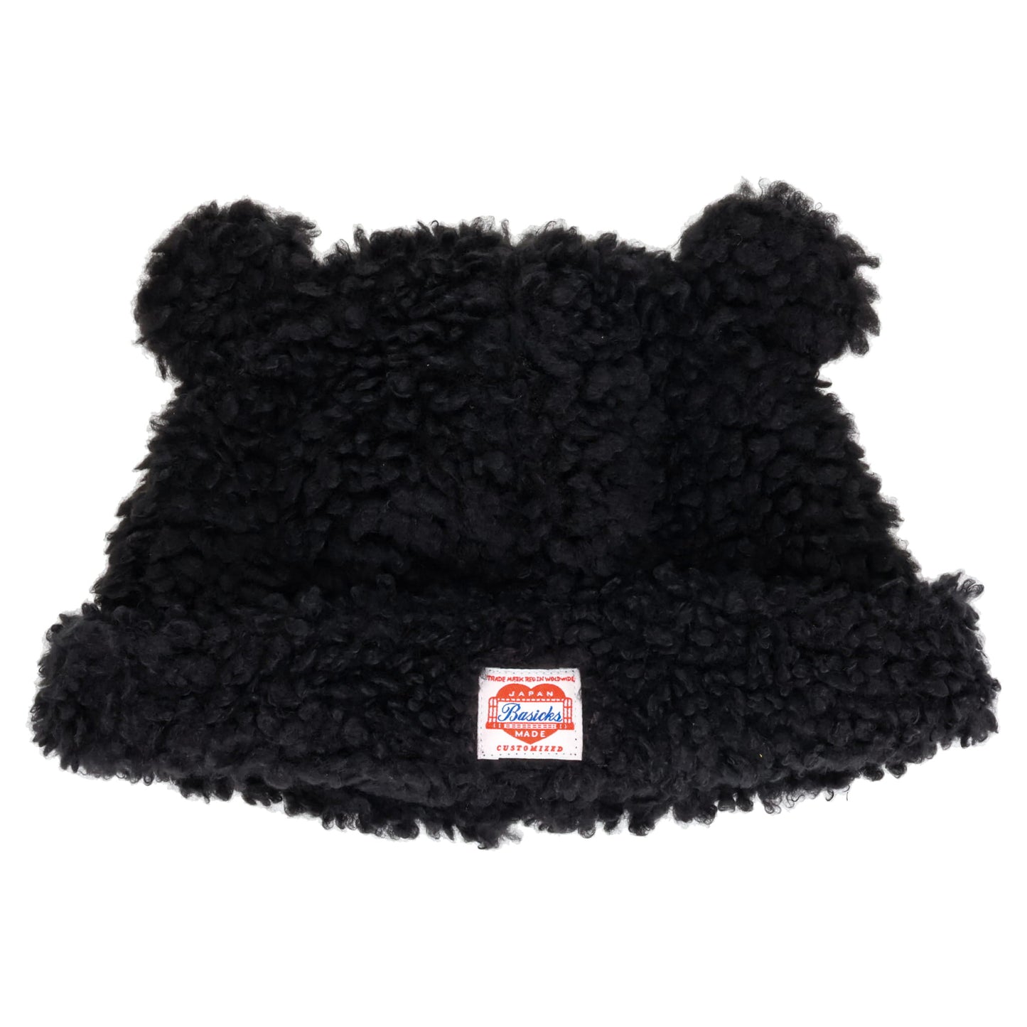 BEAR BEANIE / BLACK