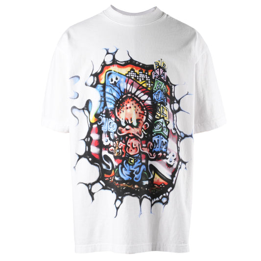 BADDASS T-SHIRT / WHITE