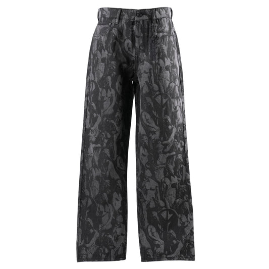 GOD’S PRINTED PANTS / BLACK