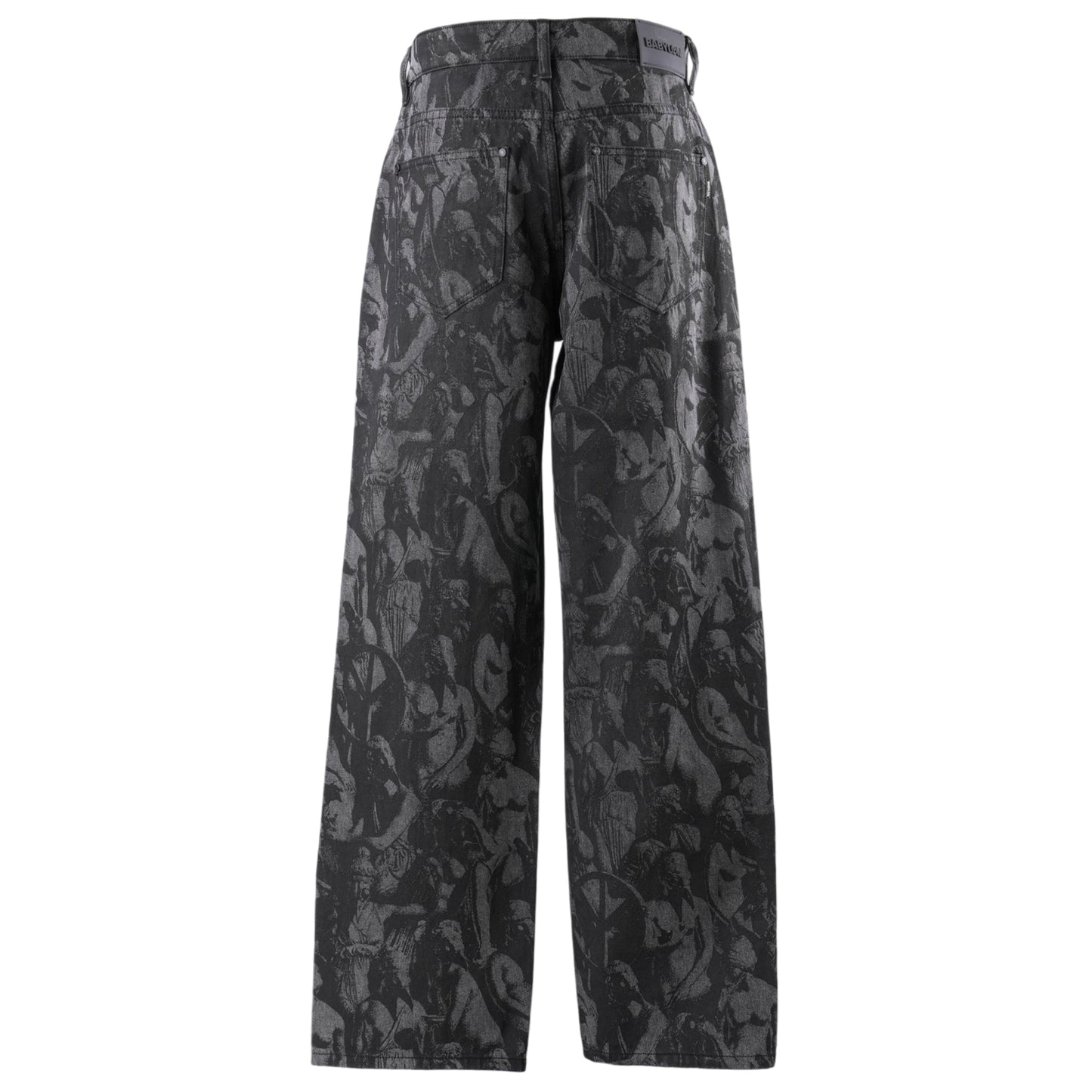 GOD’S PRINTED PANTS / BLACK