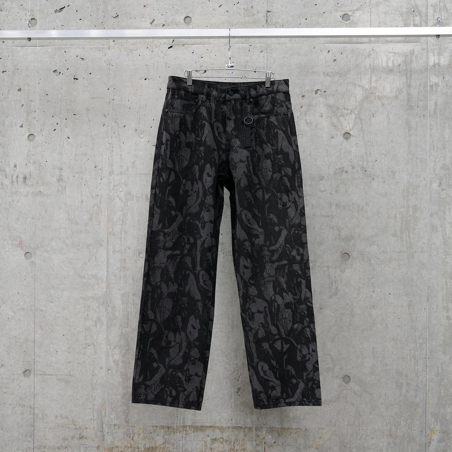 GOD’S PRINTED PANTS / BLACK