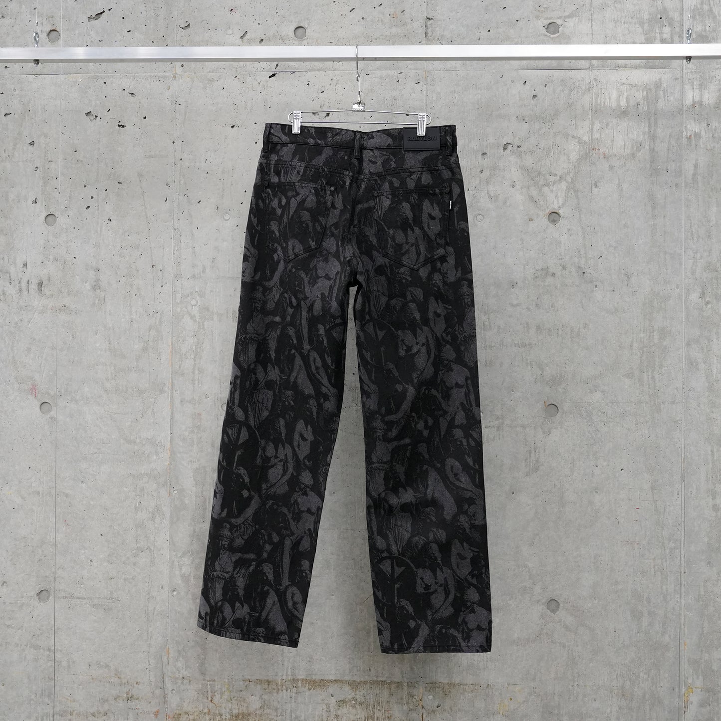 GOD’S PRINTED PANTS / BLACK