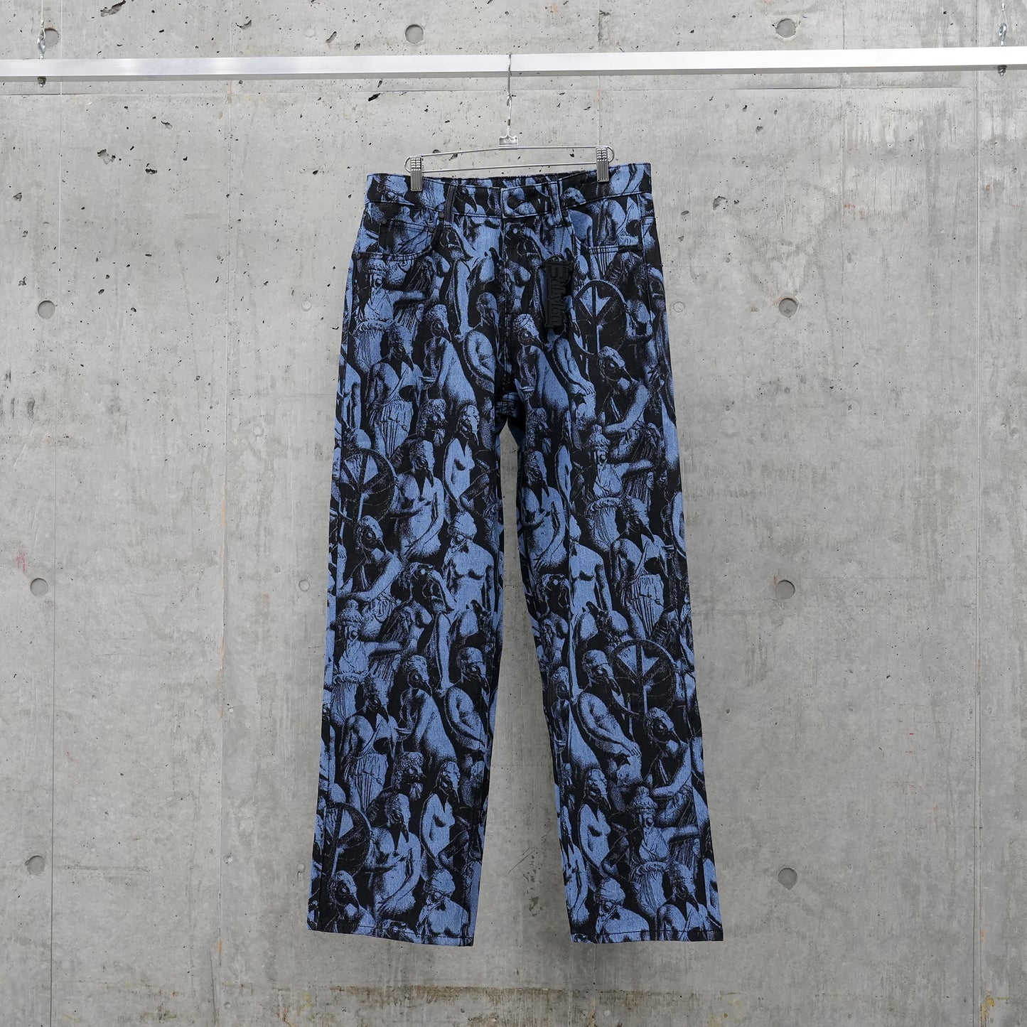 GOD’S PRINTED PANTS / BLUE