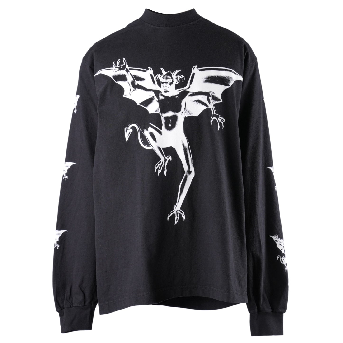 WHO THE DEVIL? LONGSLEEVE / BLACK