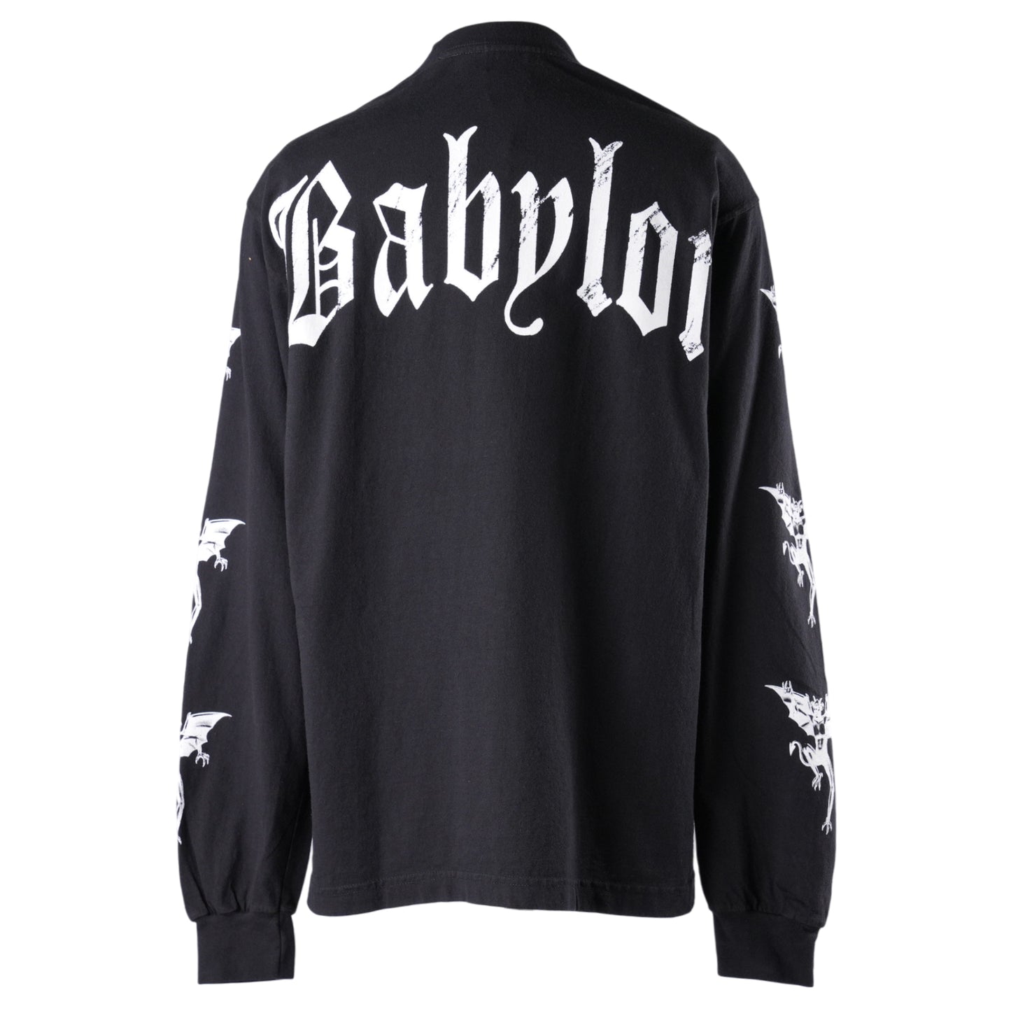 WHO THE DEVIL? LONGSLEEVE / BLACK