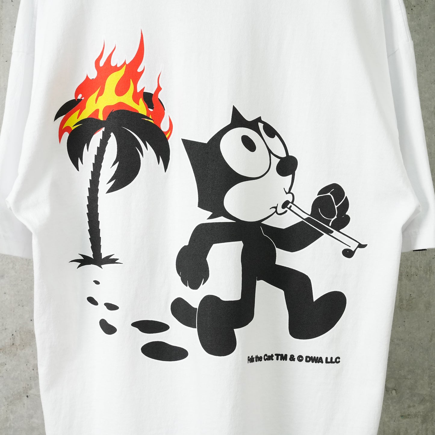 FIRESTARTER TEE Felix x Babylon / WHITE