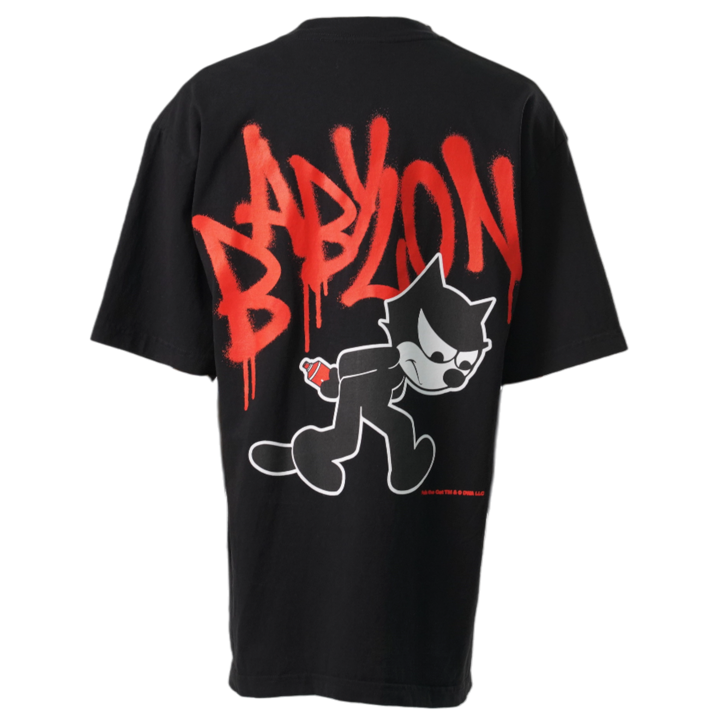 SPRAY TEE Felix x Babylon / BLACK