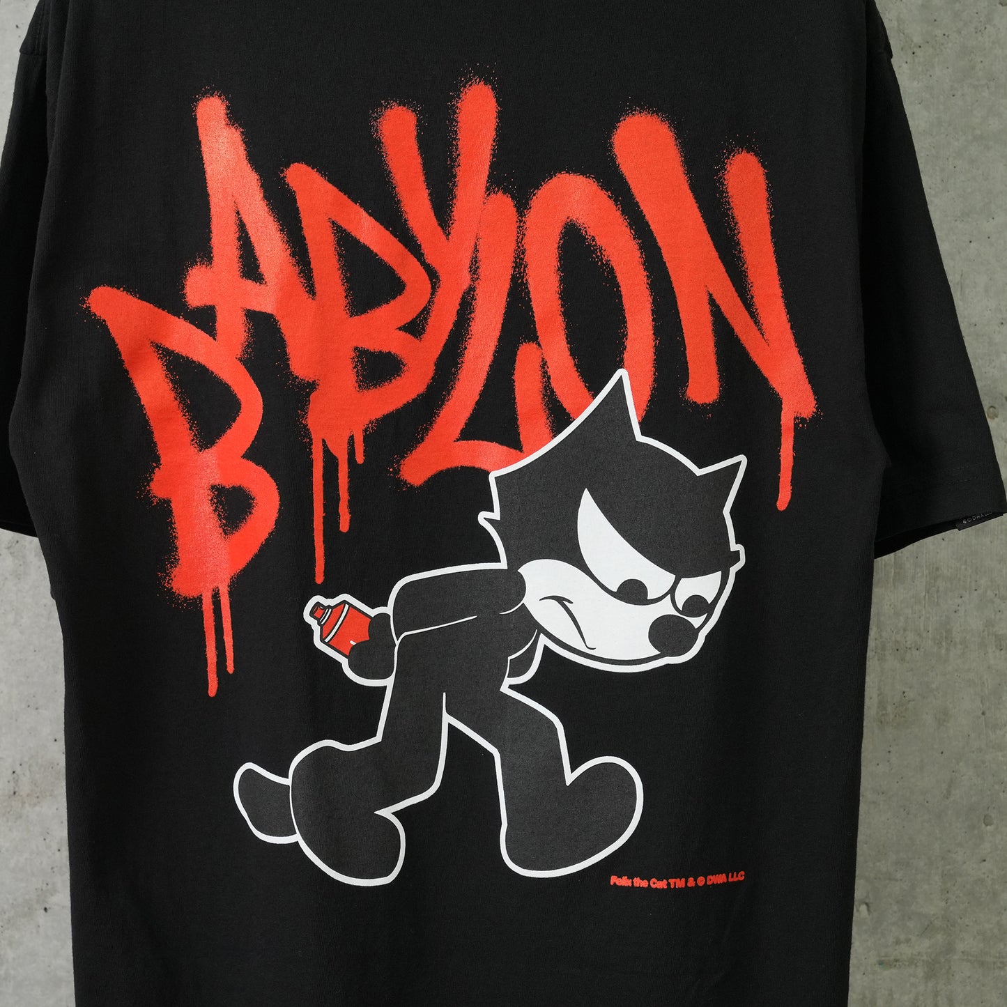 SPRAY TEE Felix x Babylon / BLACK