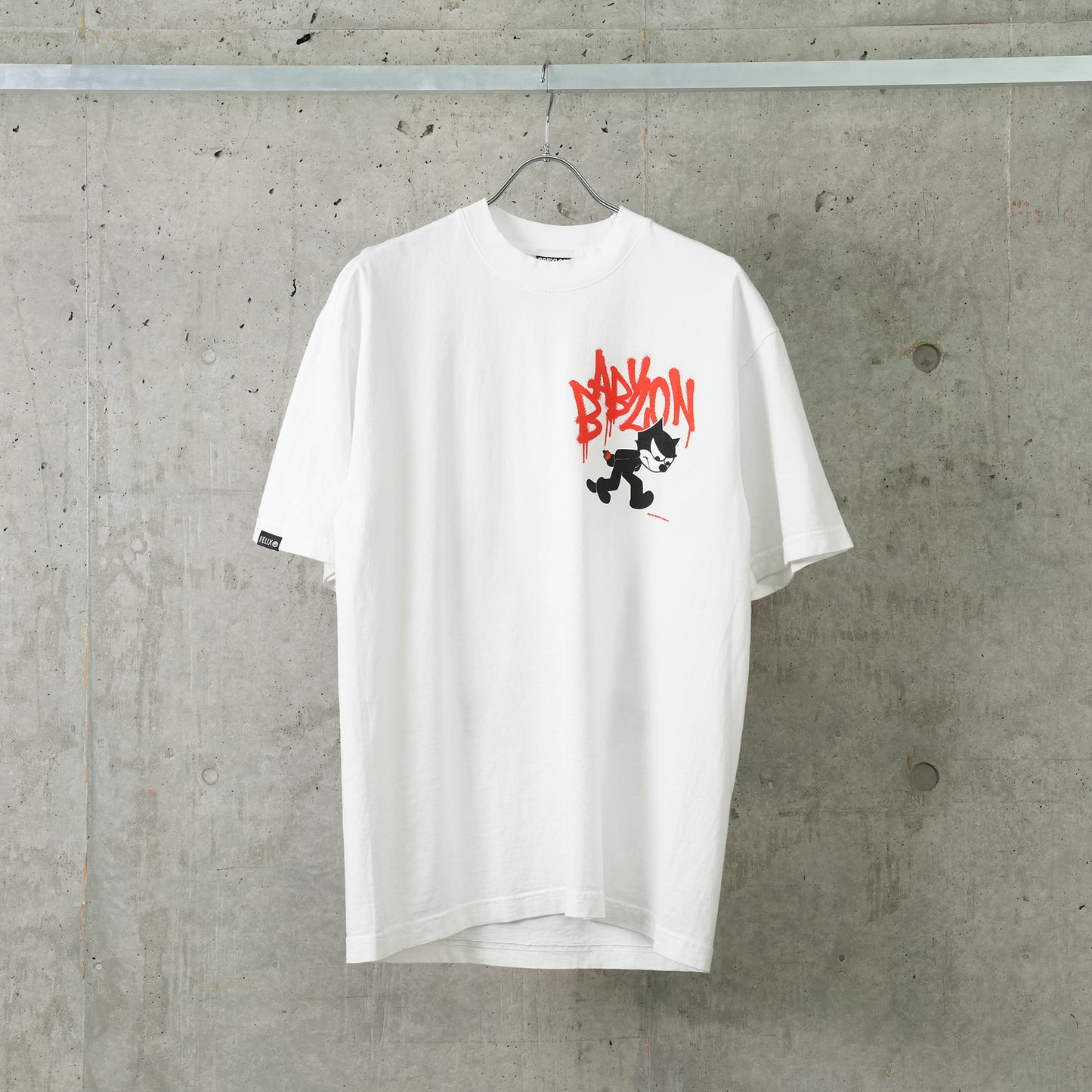 SPRAY TEE Felix x Babylon / WHITE