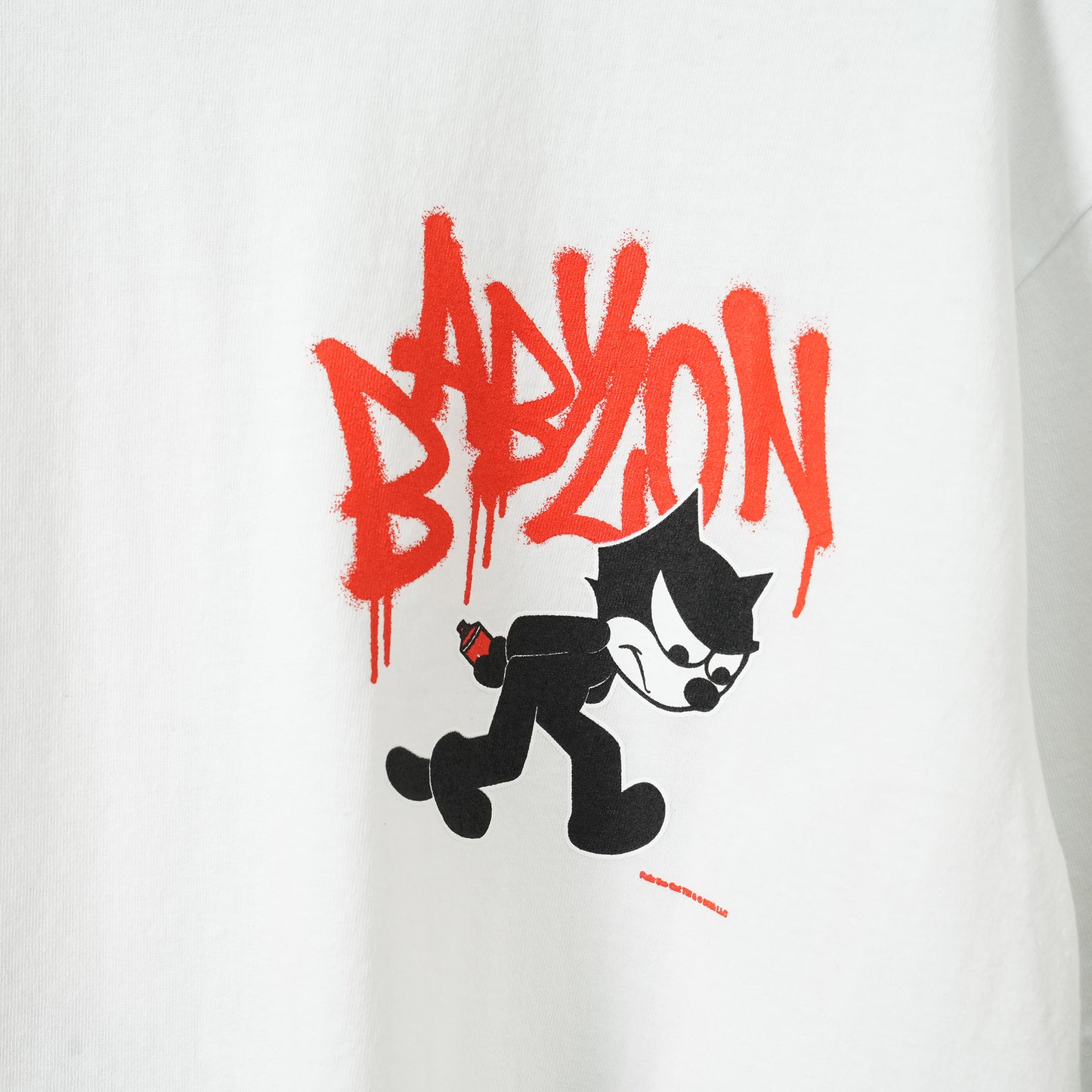 SPRAY TEE Felix x Babylon / WHITE