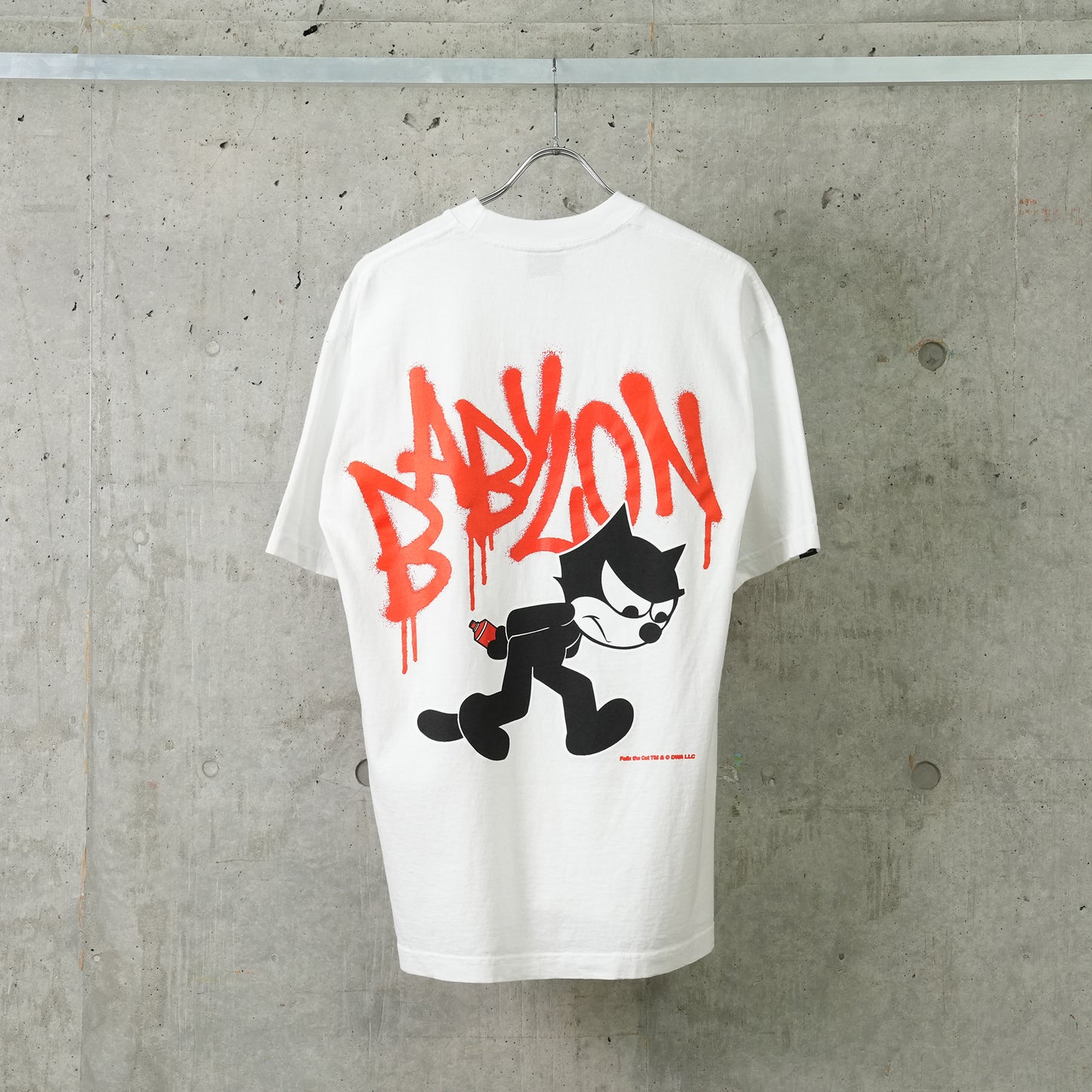 SPRAY TEE Felix x Babylon / WHITE