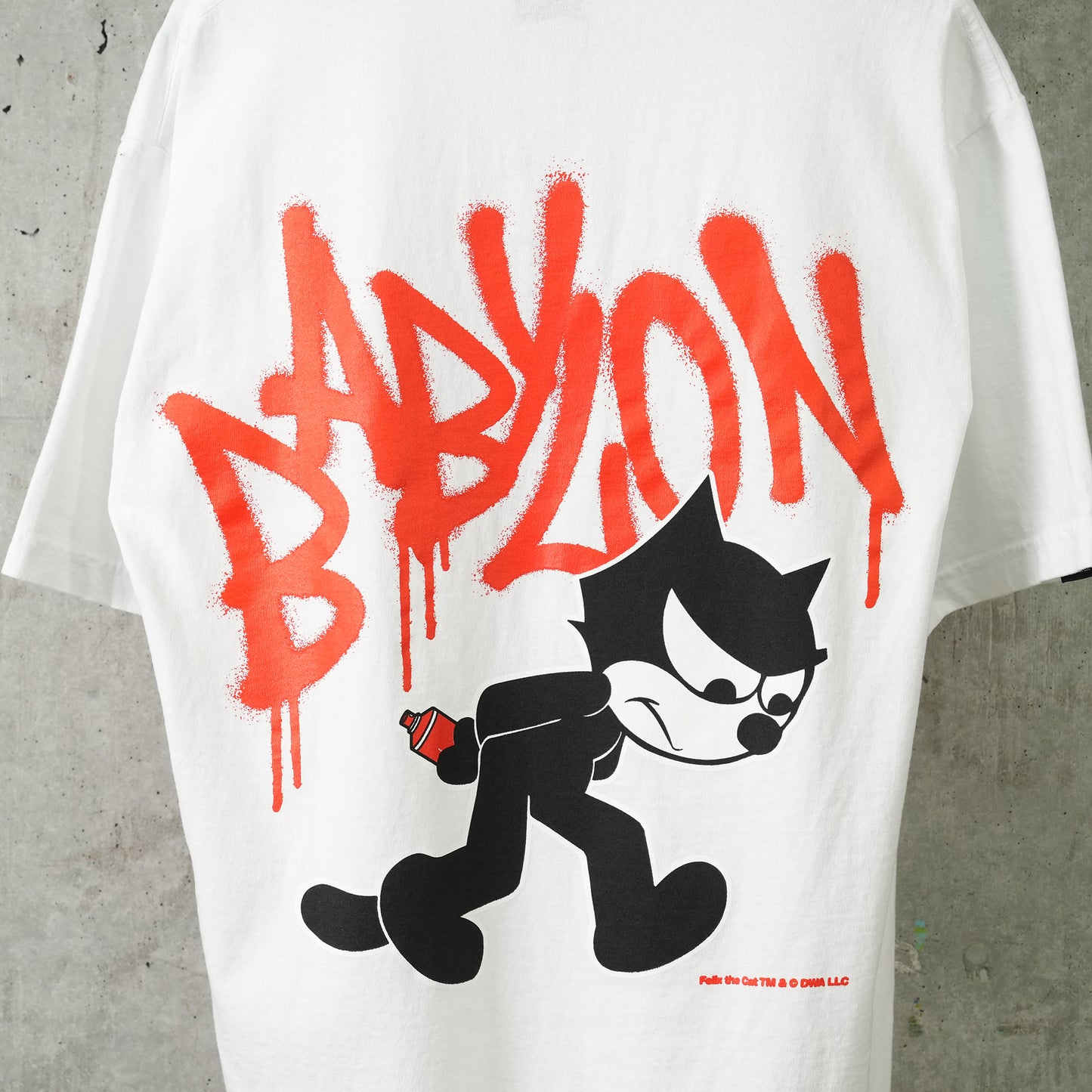 SPRAY TEE Felix x Babylon / WHITE