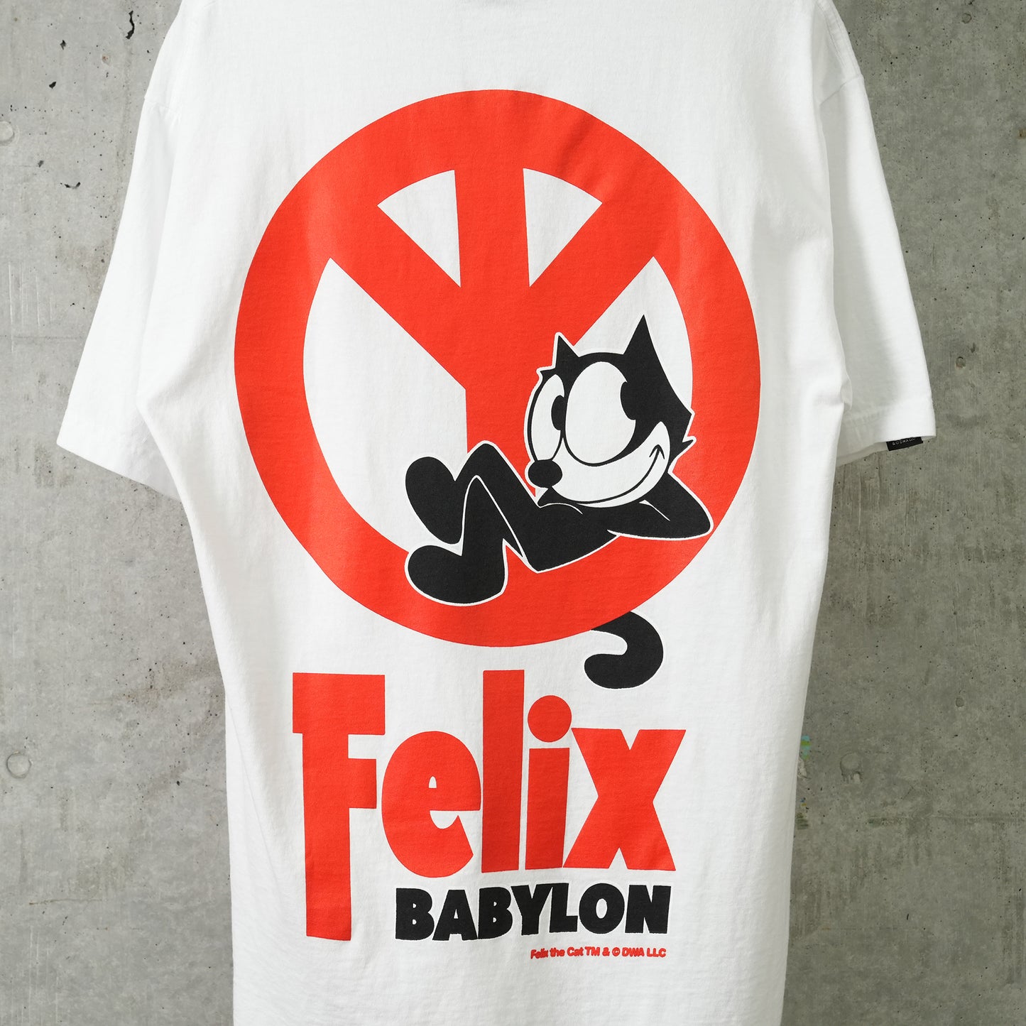 UNBOTHERED TEE Felix x Babylon / WHITE