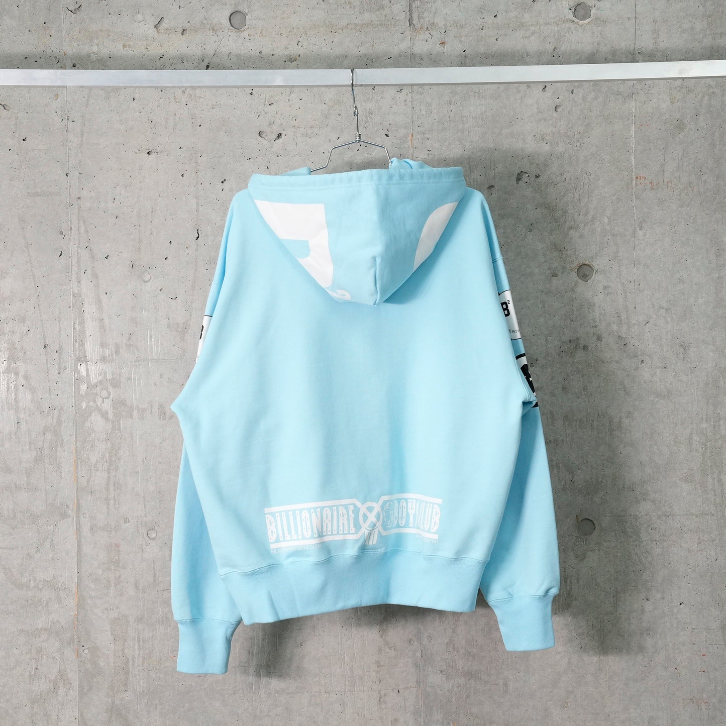 COTTON HOODIE / BLUE