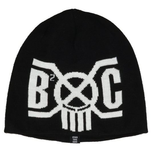 JACQUARD BEANIE / BLACK