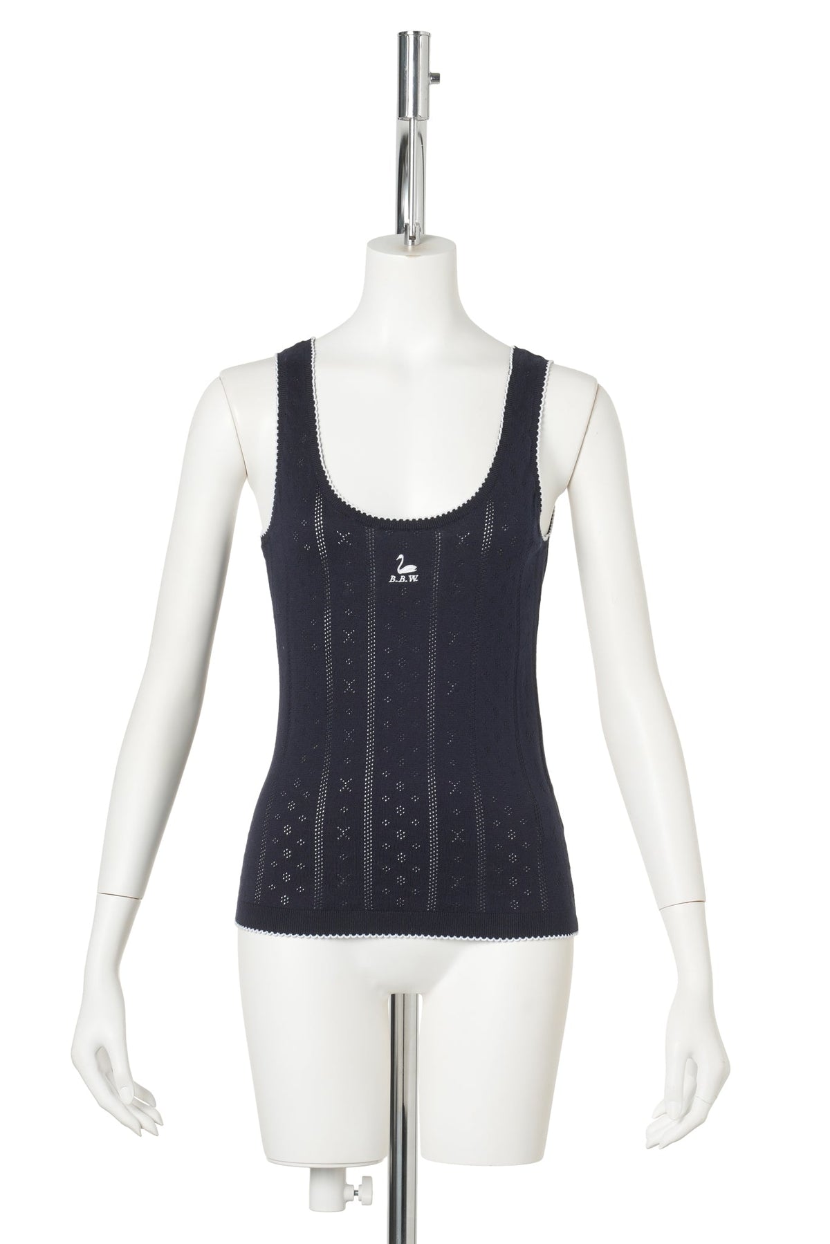 SINGLET / NAVY/WHITE (TRIM)