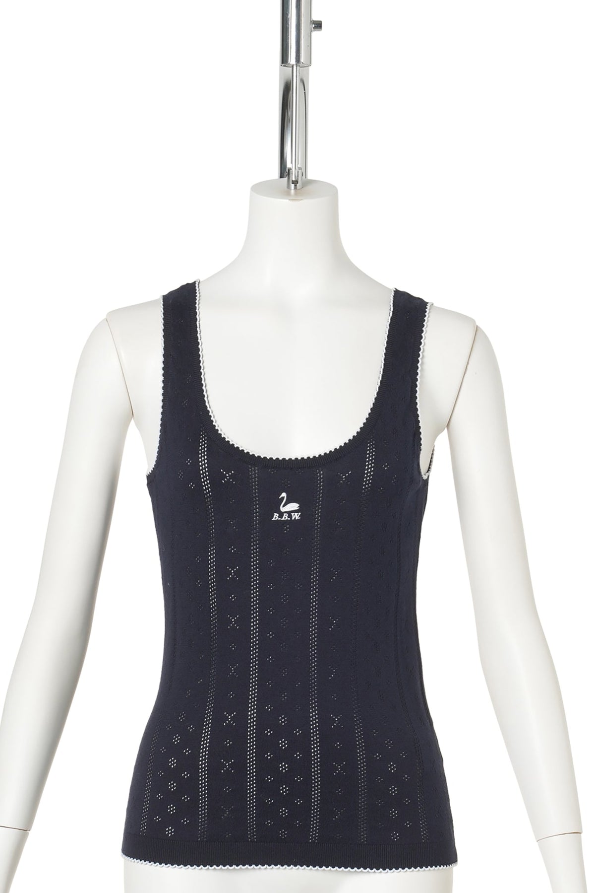 SINGLET / NAVY/WHITE (TRIM)