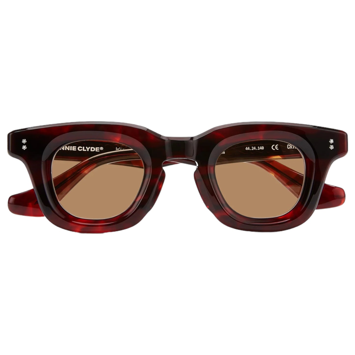 CRYBABY / RED TORTOISE & BROWN LENS