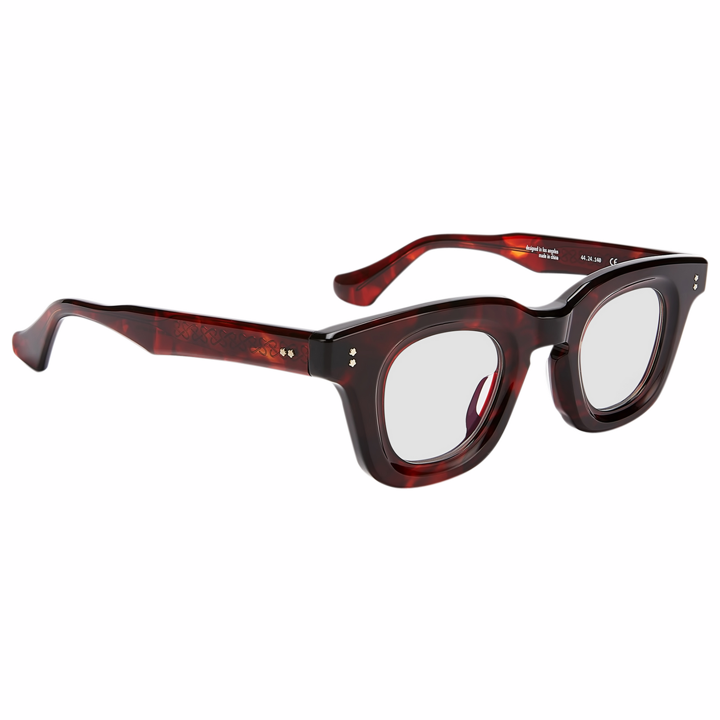 CRYBABY / RED TORTOISE & CLEAR LENS